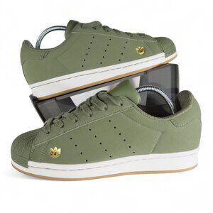 Adidas Originals Superstar Pure 'Olive Green White' Youth 5.5 Women's 6.5 FZ2213
